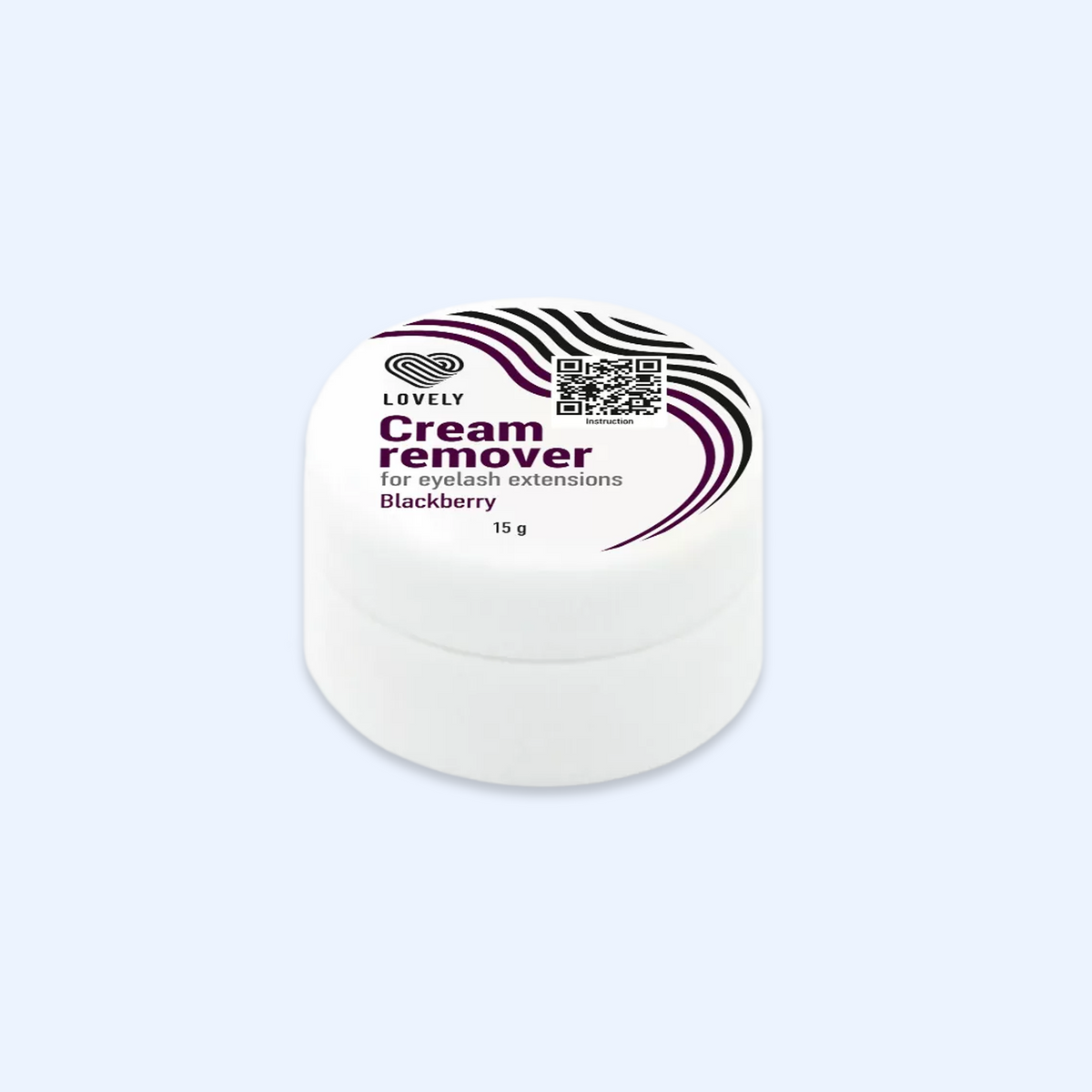 Removedor de pestanas em Creme Lovely 15g