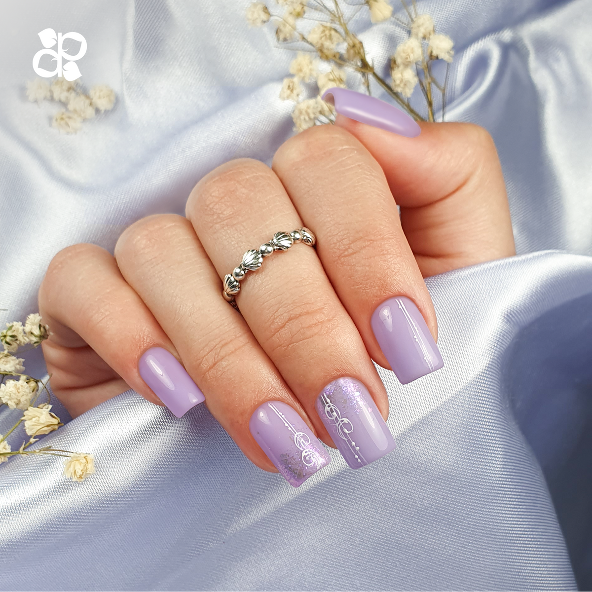 Elastic Base Purple - Lilac