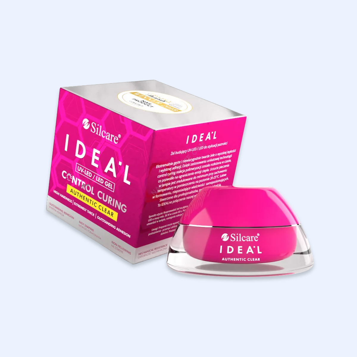 Gel Ideal UV/LED Authentic Clear - Silcare