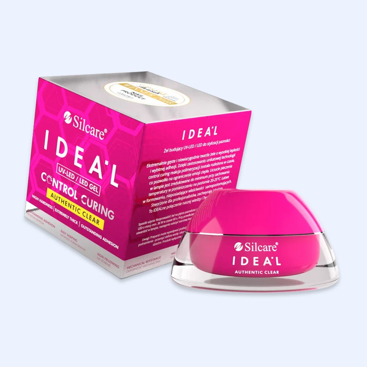 Gel Ideal UV/LED Authentic Clear - Silcare