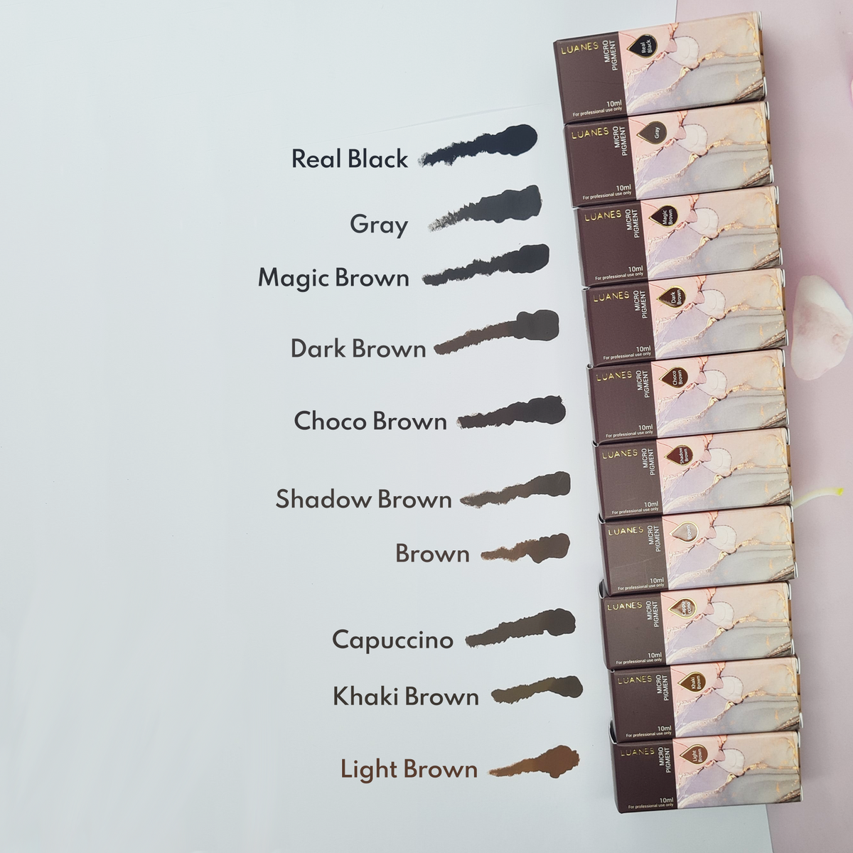 Luanes Micro Pigmento para Sobrancelhas- Shadow Brown