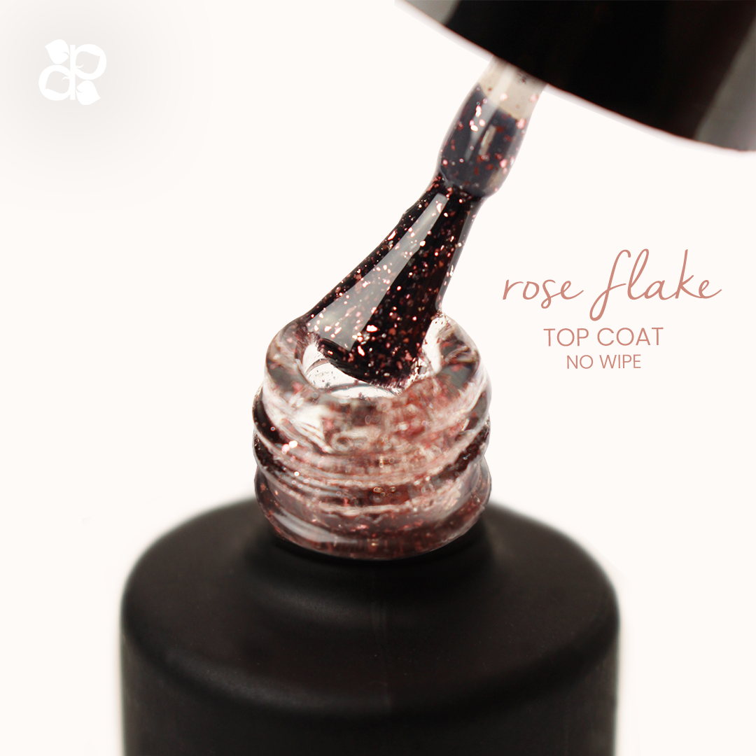 Rose Flake - Top Coat No Wipe Purple