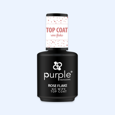 Rose Flake - Top Coat No Wipe Purple