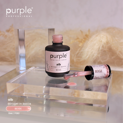 AIB - Acrygel in a Bottle Beige - Purple