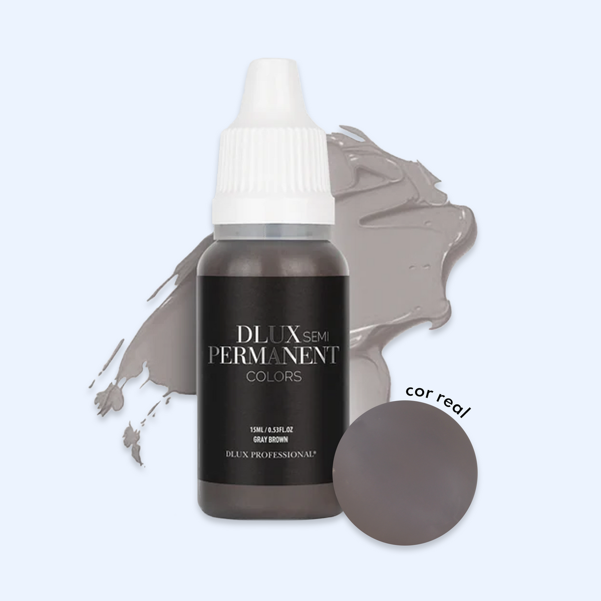 Dlux Micro Pigmento para Sobrancelhas - Gray Brown