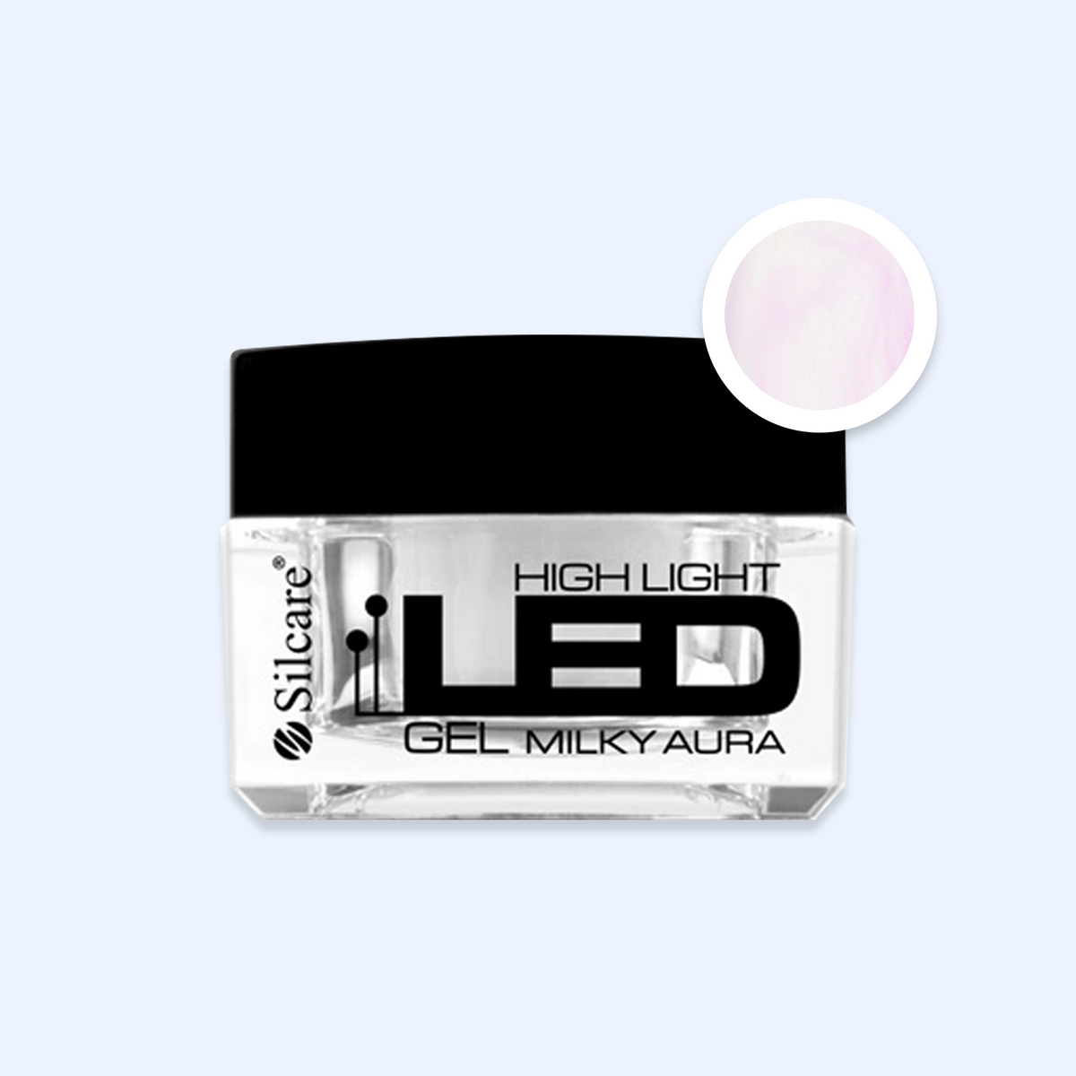 Gel High Light LED Milky Aura - Silcare