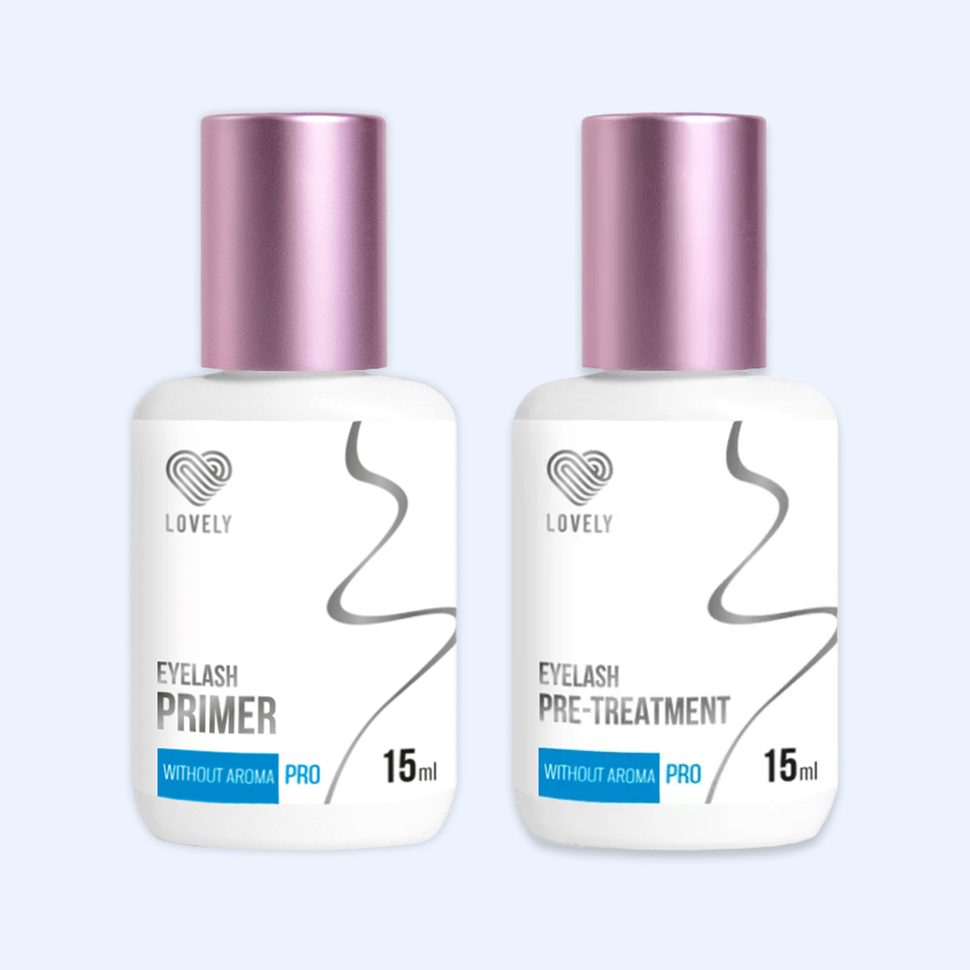 Kit Primer + Pré-tratamento para pestanas Lovely