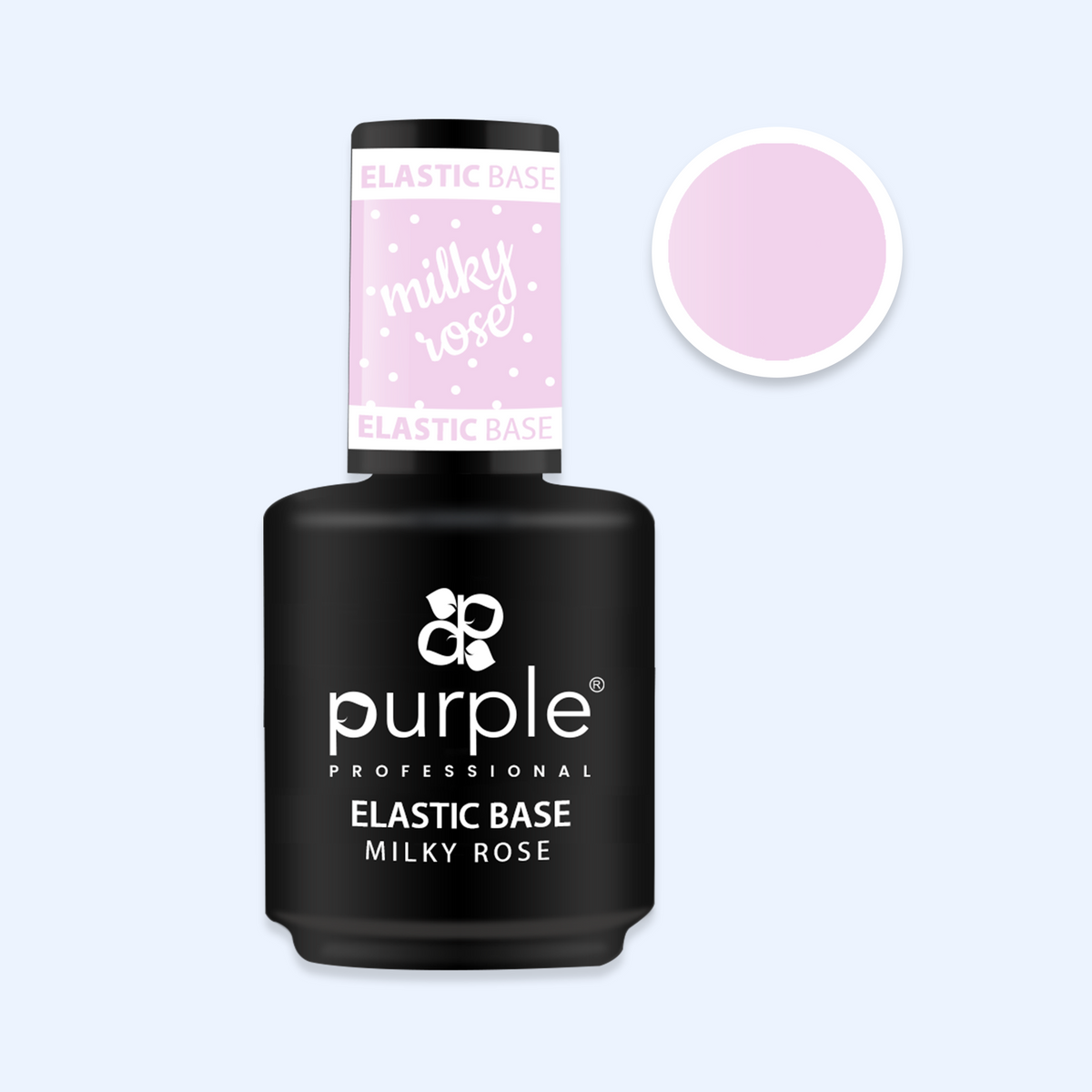 Elastic Base Purple - Milky Rose