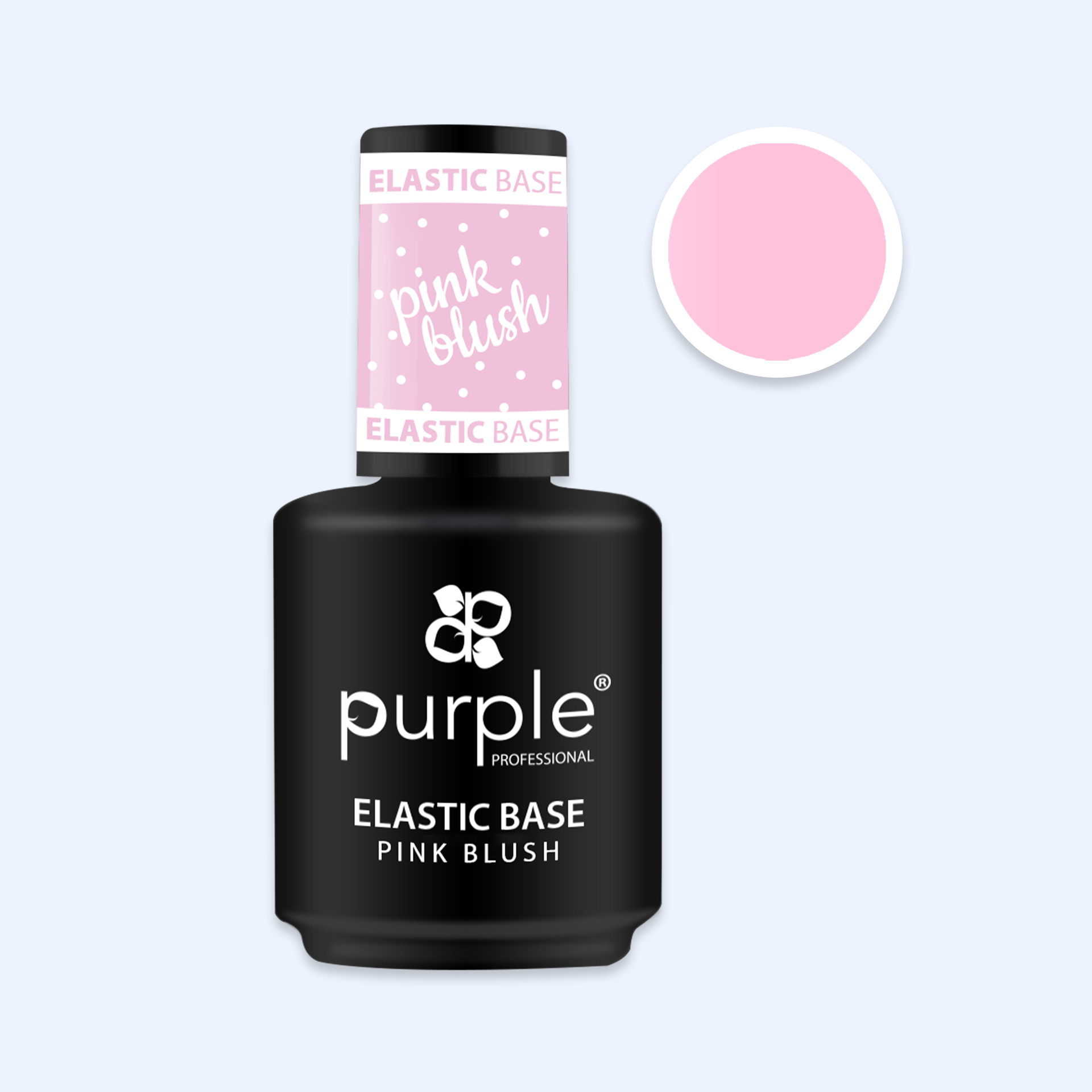 Elastic Base Purple - Pink Blush