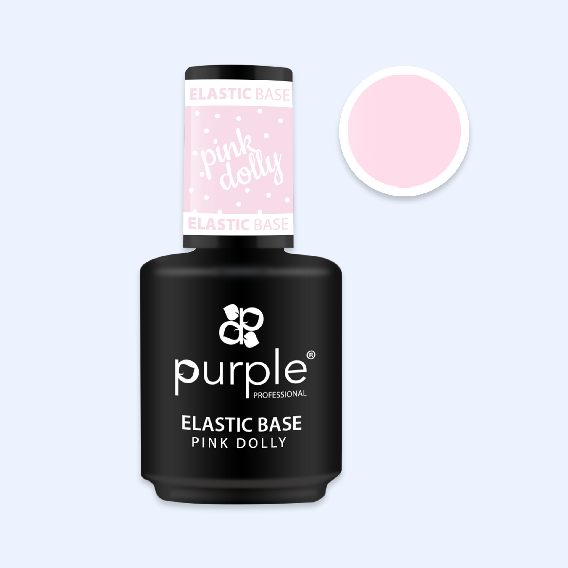 Elastic Base Purple - Pink Dolly