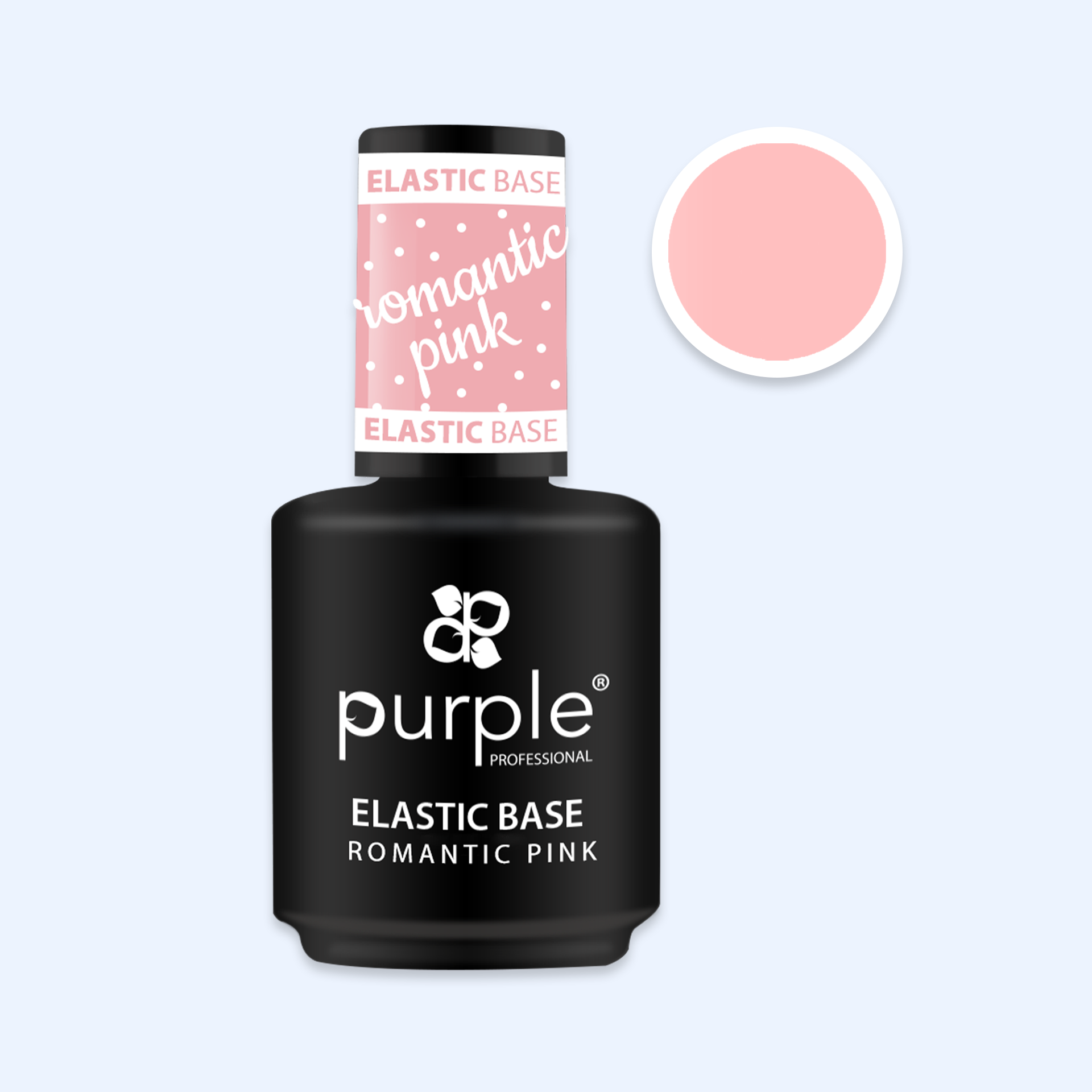 Elastic Base Purple - Romantic Pink