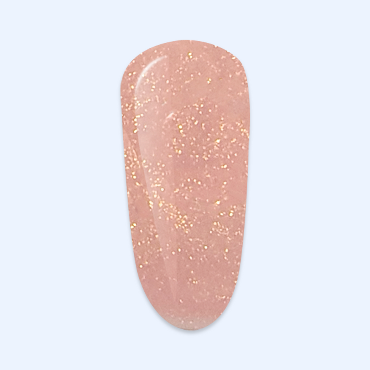 Elastic Base Purple - Shimmer Peach