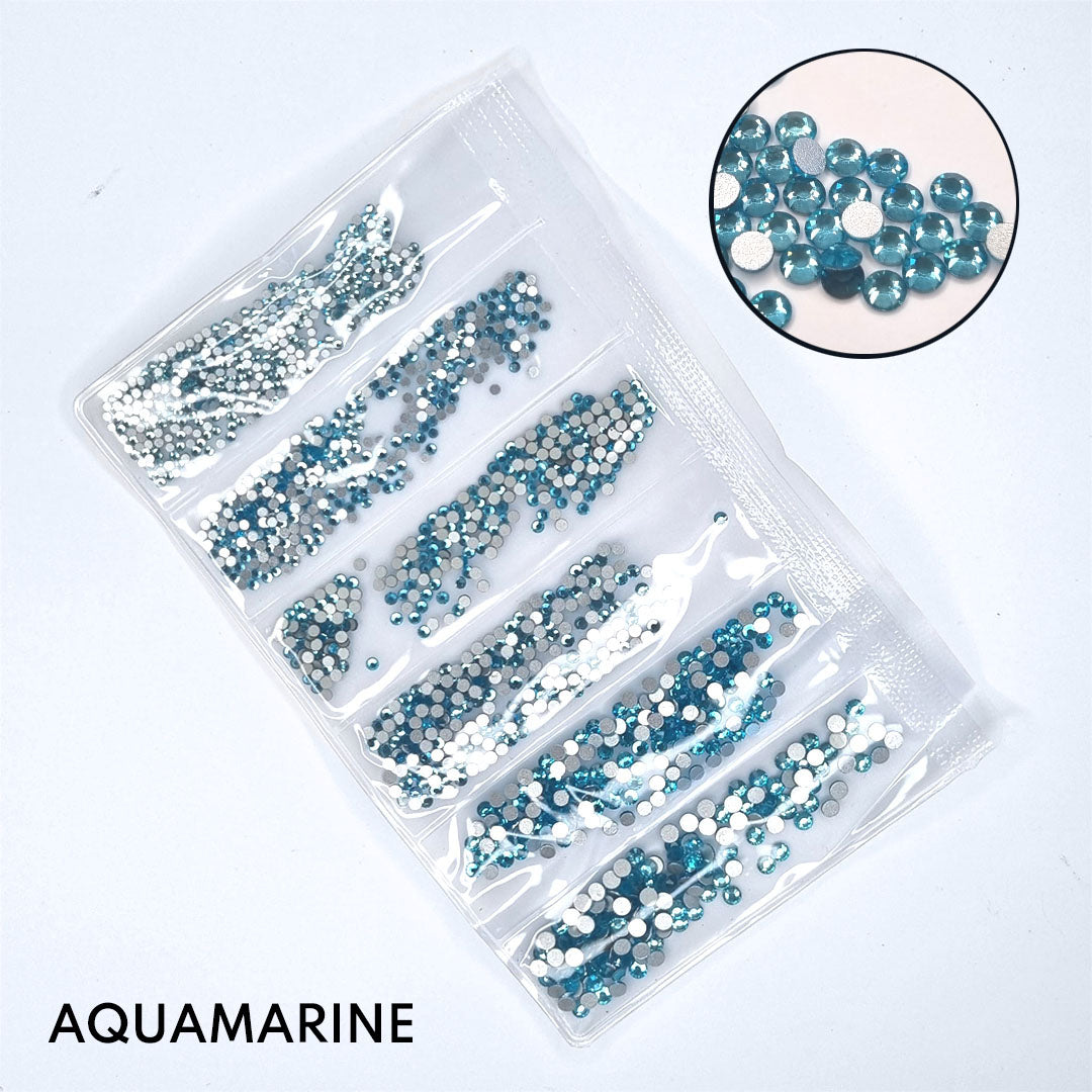 Brilhantes Swarovski SS3-SS10 para Nail Art