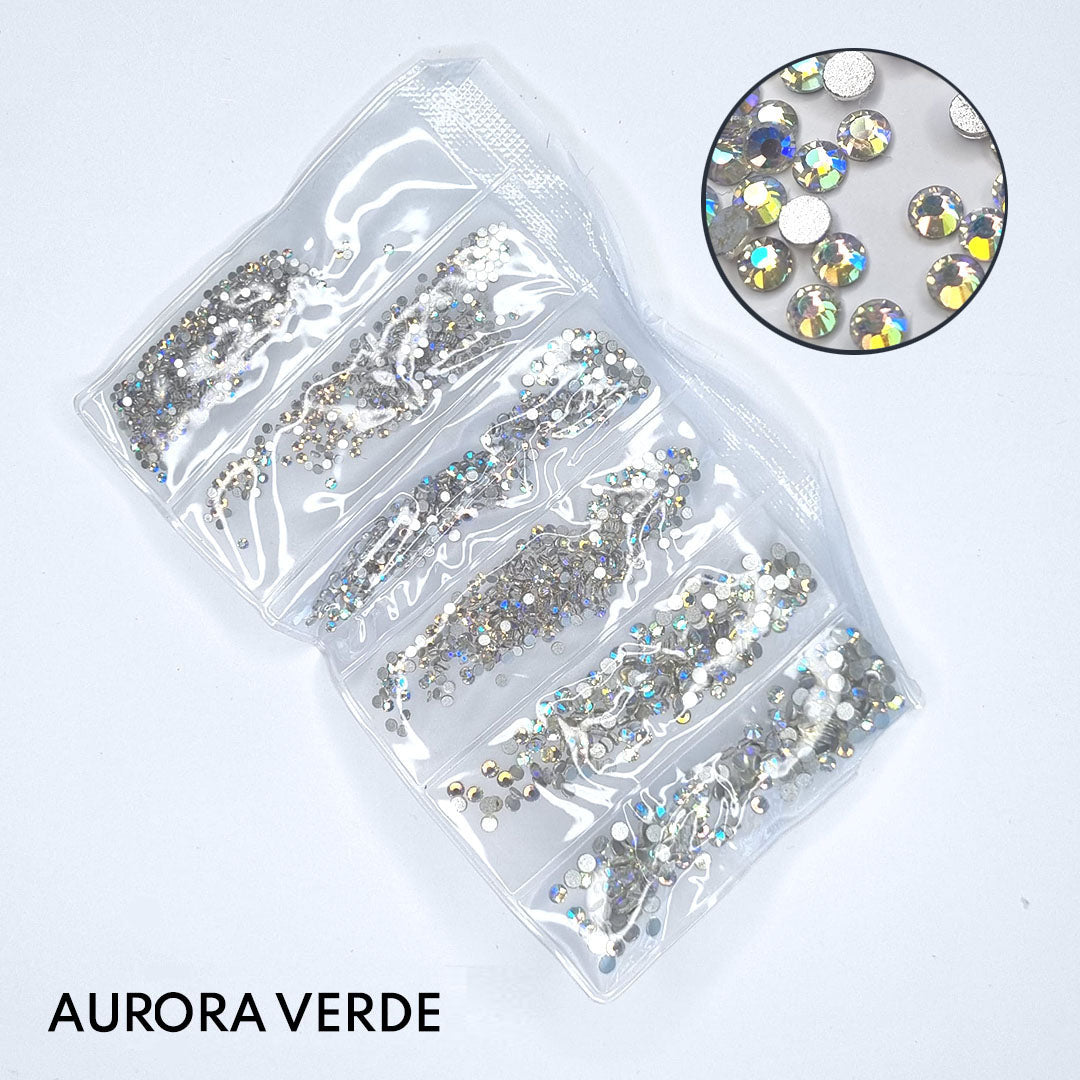 Brilhantes Swarovski SS3-SS10 para Nail Art