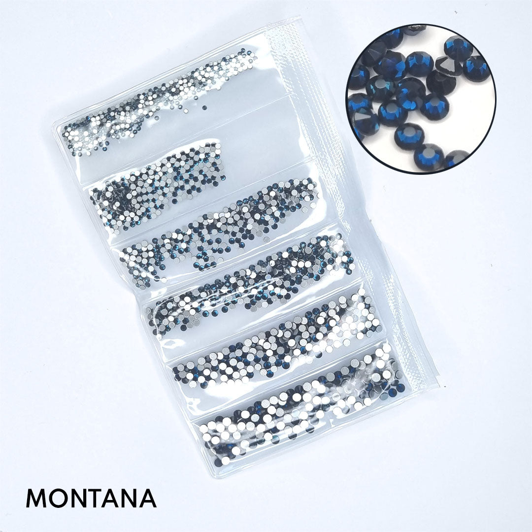 Brilhantes Swarovski SS3-SS10 para Nail Art