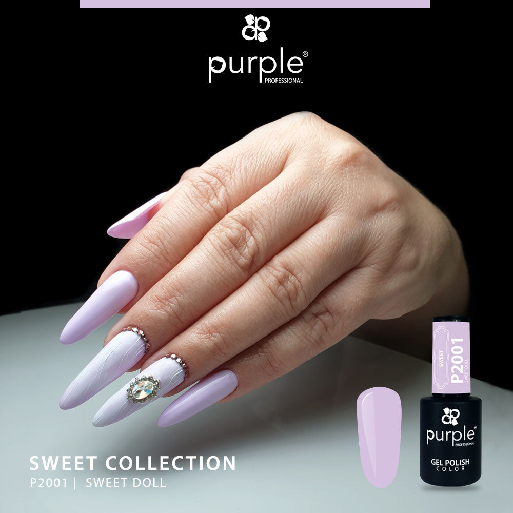 Verniz Gel Purple - Sweet Doll P2001