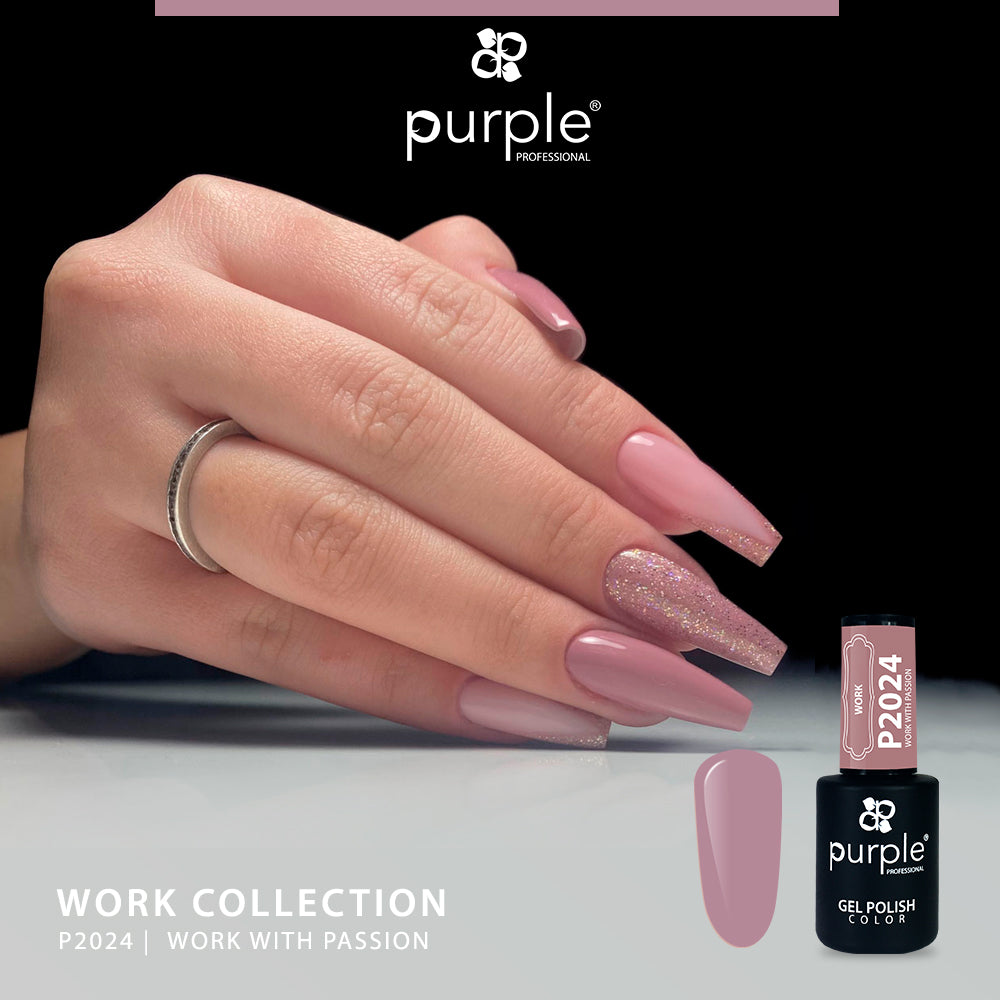 Verniz Gel Purple - Work With Passion P2024