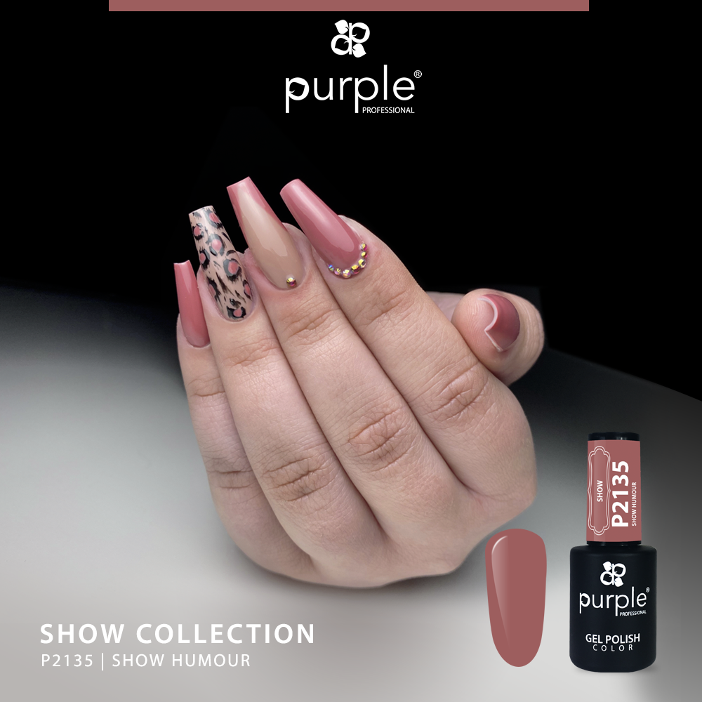 Verniz Gel Purple - Show Humour P2135