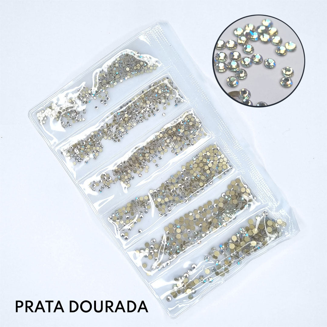 Brilhantes Swarovski SS3-SS10 para Nail Art