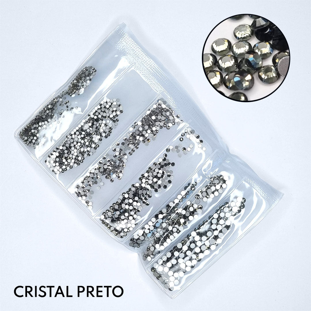 Brilhantes Swarovski SS3-SS10 para Nail Art