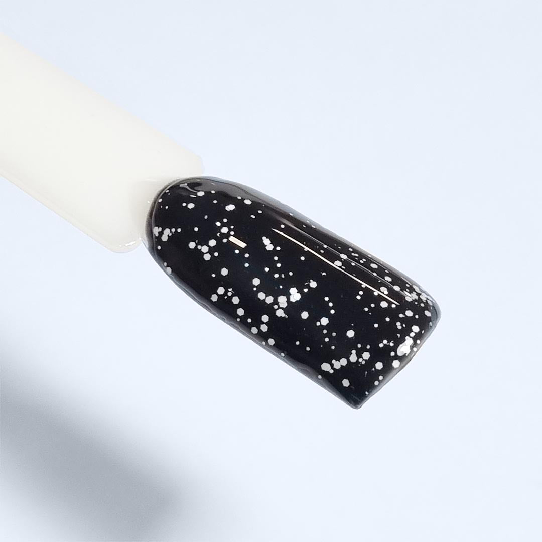 White Flake - Top Coat No Wipe Purple