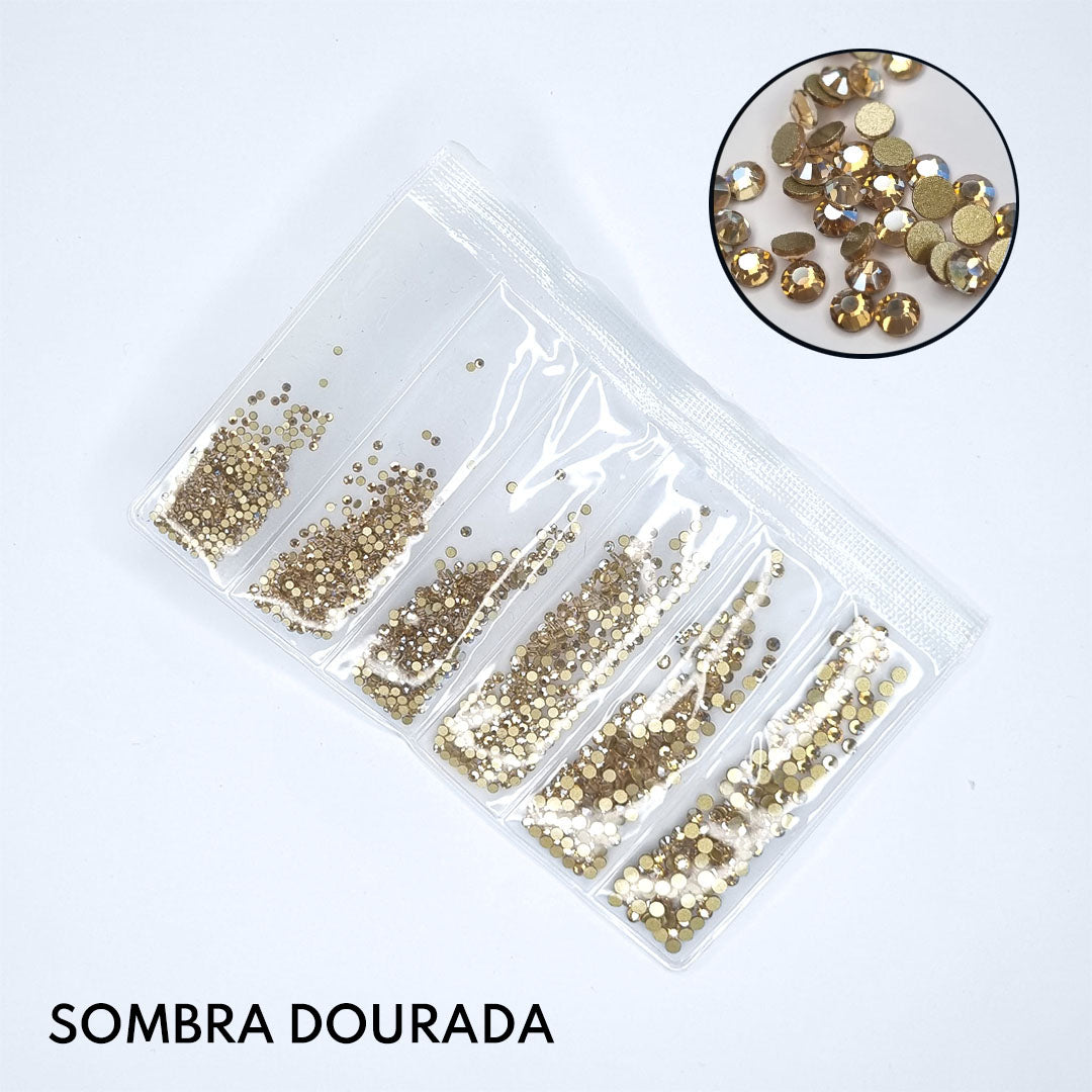 Brilhantes Swarovski SS3-SS10 para Nail Art